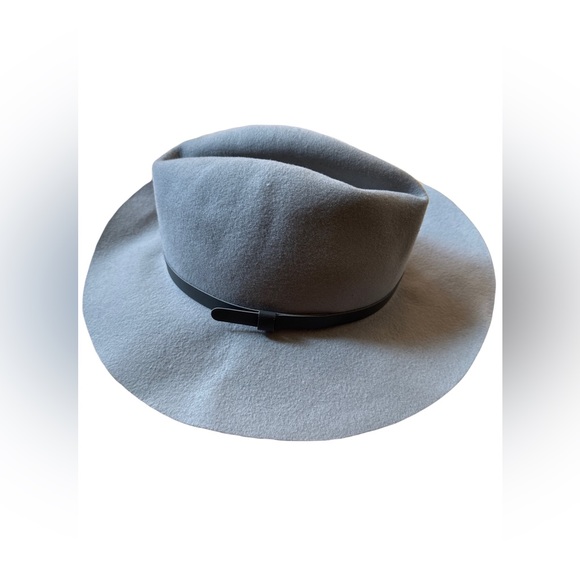 Hat Attack - Women's Madison Light Grey Wool Hat (One Size) - Picture 2 of 3